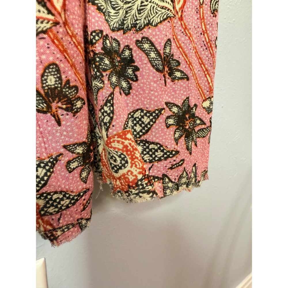 FP One Aloha Printed Wide-Leg Pants Medium - Picture 8 of 10